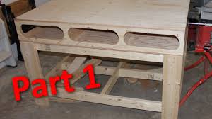 Always choose wood that is straight. Building The Ron Paulk Workbench Part 2 Torsion Box Top Youtube