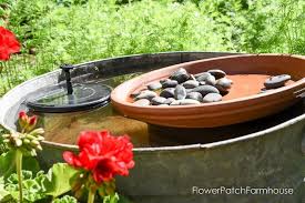 Diy Solar Fountain Hummingbird Bath