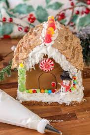 The Best Royal Icing Recipe For Gingerbread Houses  gambar png
