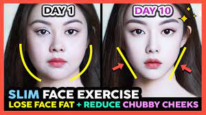 best face exercises to lose face fat