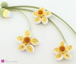 Quilling Paper Daffodils How To Make A Paper Flower