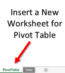 vba to create a pivot table in excel