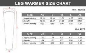 Size Chart For Leg Warmers Bing Images Size Chart Chart