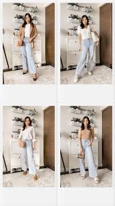 wide leg jeans outfits that everyone