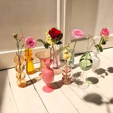 Glass Nordic Glass Small Vases Flower