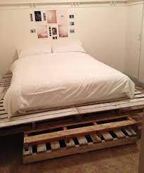 king size pallet bed