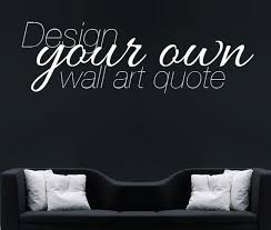 Large Custom Wall Decal Create Your Own