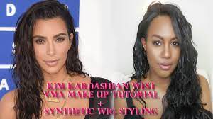 kim kardashian west vma 2016 makeup