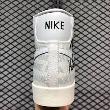 Late july, it was revealed that comme des garcons and naomi osaka would be working together on a nike blazer mid. Nike Blazer Mid White Pure Platinum Sail Black Da5383 100 Evesham Nj