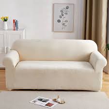 Stretch Sofa Cover Solid Color