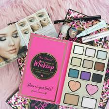 too faced power of makeup pallette set