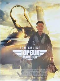 TOP GUN MAVERICK Affiche Cinéma PLIEE 116x156 cm Movie Poster Tom Cruise  63x47in | eBay