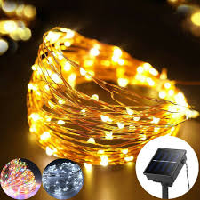 200led Solar String Lights Copper Wire