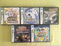 Pokemon DS Games (Used), Video Gaming, Video Games, Nintendo on Carousell