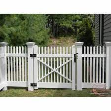 Swing Wooden Fence Gate For Garden