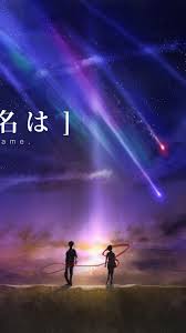 your name anime beautiful night