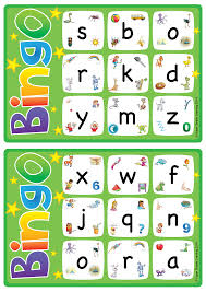 alphabet voary bingo game