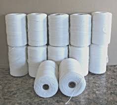 12 natural spools 8 4 poly cotton loom