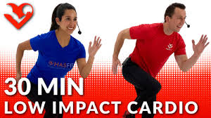 30 min low impact cardio workout at