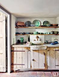 Oak pantry storage cabinet with shelves and drawers. Shelf Ideas For Kitchen Decorating And Organizing Architectural Digest