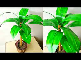 how to make artificial leaf plant for
