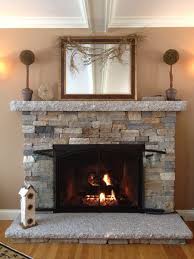 photos stone veneer fireplace reface