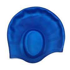 Layering a latex cap on top of a silicone cap may keep a little more water out than usual. Sale Swimming Cap With Ear Pockets Kingzuo Direct Silicone Swim Hat For Long Hair Keep Hair Dry Waterproof Uv Protection Large Head Women And Men Boys Girls Adult Juniors Childrens Buy Online In Antigua