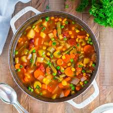easy homemade vegetable soup healthy