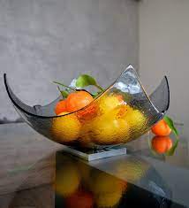 Modern Minimalist Fused Glass Fruit