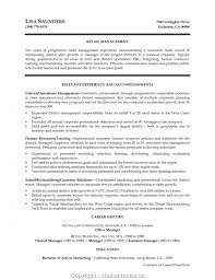 Top Retail District Manager Resume Sample District Manager Resume