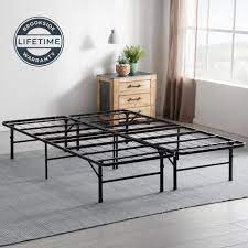 How to build a dresser platform bed from scratch queen bed frames with storage. Brookside 14 In Queen Folding Platform Bed Frame Bs22qq14fp The Home Depot