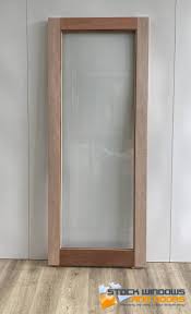 Timber Glass Door 2040h X 820w