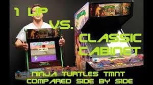 tmnt arcade 1up compared to clic