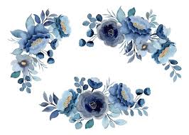 blue flowers images free on