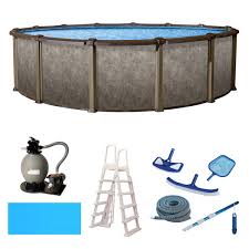 Top Rail Above Ground Pool Package