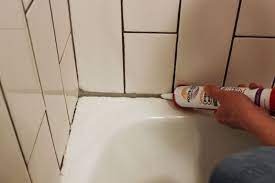 bathroom caulk for a fresh new seal