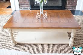 Makeover An Ugly Laminate Coffee Table