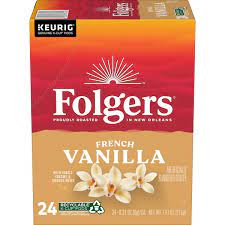 folgers french vanilla artificially