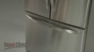 LG Refrigerator Replace Freezer Door Handle #AED37133117 - YouTube