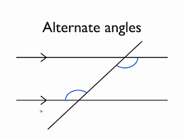 parallel lines alternate angles you