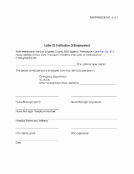 Employee Verification Letter Confirmation Of Employment