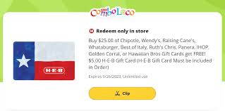 gift cards get 5 h e b gift cards
