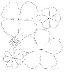 Paper flowers free printable template roses. These Paper Flower Petal Templates Were Made Available For Kindle Readers