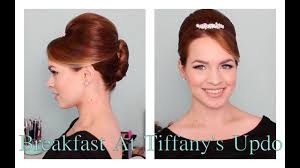 breakfast at tiffany s updo you