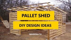 45 best pallet shed diy design ideas