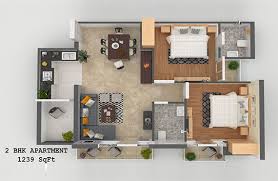 Residential Luxury 2 Bhk Apartments For