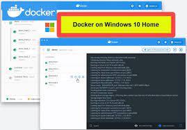 how to install docker on windows 10 home