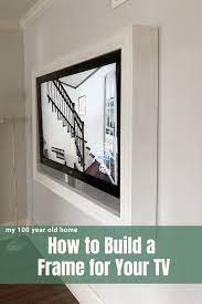 Build A Frame For A Wall Mounted Tv