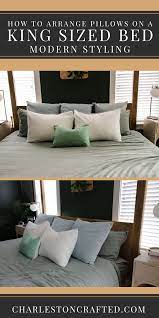 How To Style Pillows On A King Bed