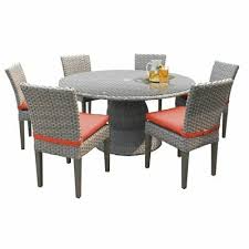 oasis 60 round glass top patio dining